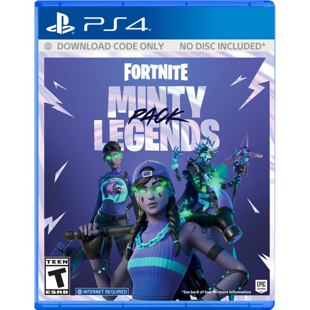 Fortnite Minty Legends Pack - Playstation 4 812303016899