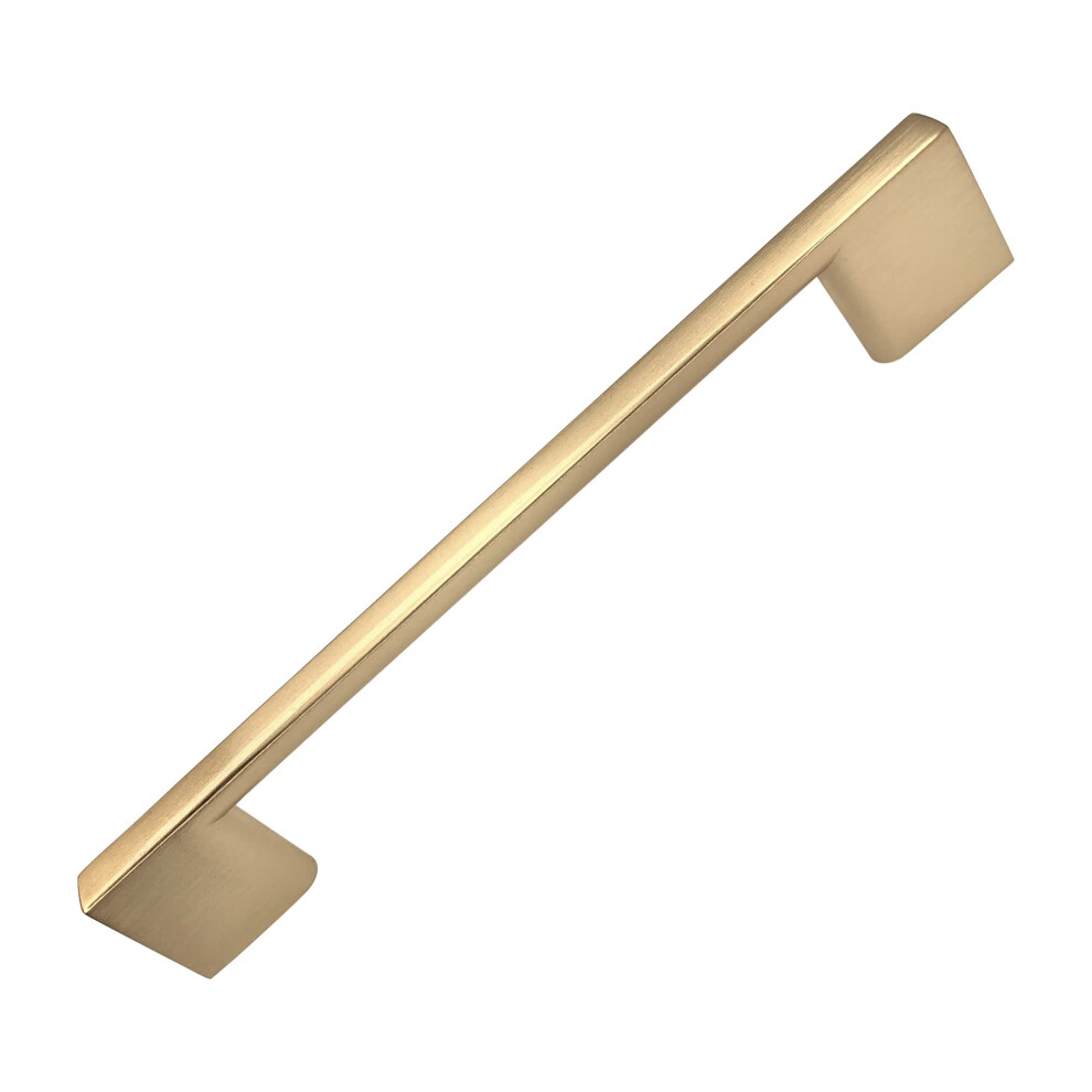 Southern Hills 5pc Gold Cabinet Handles 5 128mm  Brushed Gold Cabinet Pulls  Gold Dresser Handles  Brass Cabinet Pulls  Gol-image-OPC-PFQFZ8M-NEW