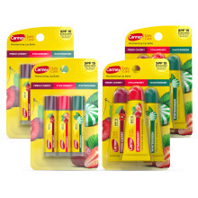 Carmex Daily Care hydratacn balzm na rty s SPF 15 Multi-Flavor Balm Balm Balm 12 Count (6 tub 6 tycinek)