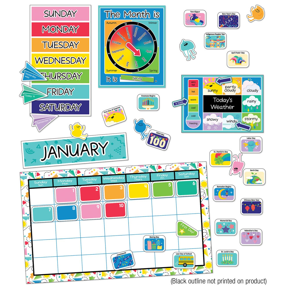 Happy Place Kalender Bulletin Set-image
