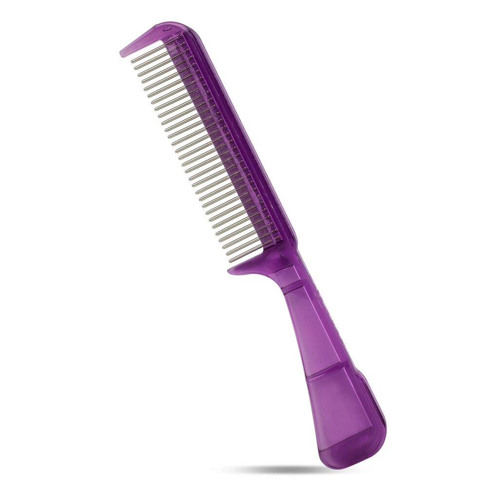 Take Hair Endlich Wieder Volles Haar The Hair Doctor Hair Doctor Handle Comb With Silky Smooth Rotating Teeth Reduces Hair Breakage And Hair Loss 30 Stainless Teeth