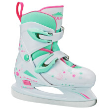 Patins glace ajustables pour filles Lake Placid Nitro 8.8, couleur menthe, taille M