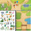 Sticker & Coloring Book για Μεγαλώνοντας (500+ Αυτοκόλλητα & 12 Σκηνές) από Cupkin 5