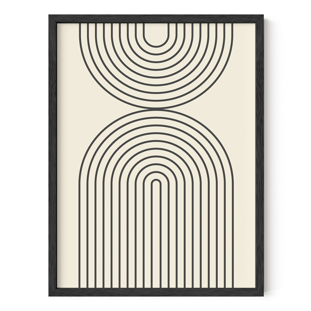 Haus And Hues Boho Wandkunst Gerahmt - Gerahmte Wandkunst Boho Boho Gerahmt-image