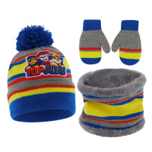 Nickelodeon Boys Toddler Winter  Scarf Paw Patrol Marshall Hat  Scarve