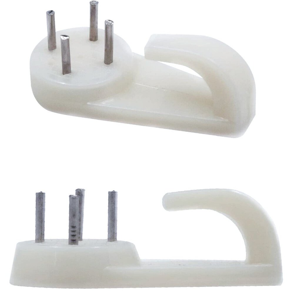 Picture Hangers For Hardwall,25Pcs Invisible Nail Hangers, Powerful Concrete Hard Wall Drywall Picture Hooks Non-Trace Hanging Hook For Picture Photo 768564676108