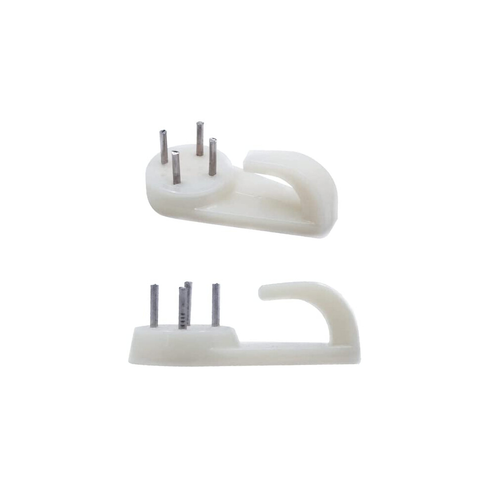 Concrete Wall Hooks,25Pcs Invisible Nail Hangers, No Damage Wall Picture Hanger Powerful Concrete Hard Wall Drywall Picture Hooks Non-Trace Hanging 768564676399