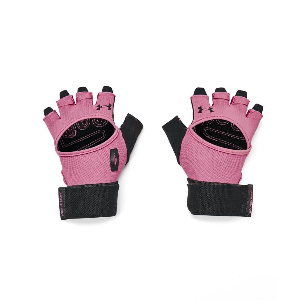 Under Armour Women's Weightlifting Glove  (669) Pace Pink/Black/Black