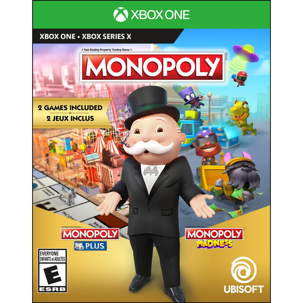 Monopoly Plus + Monopoly Madness - Xbox One Xbox Series X Xbox Serie 887256112189