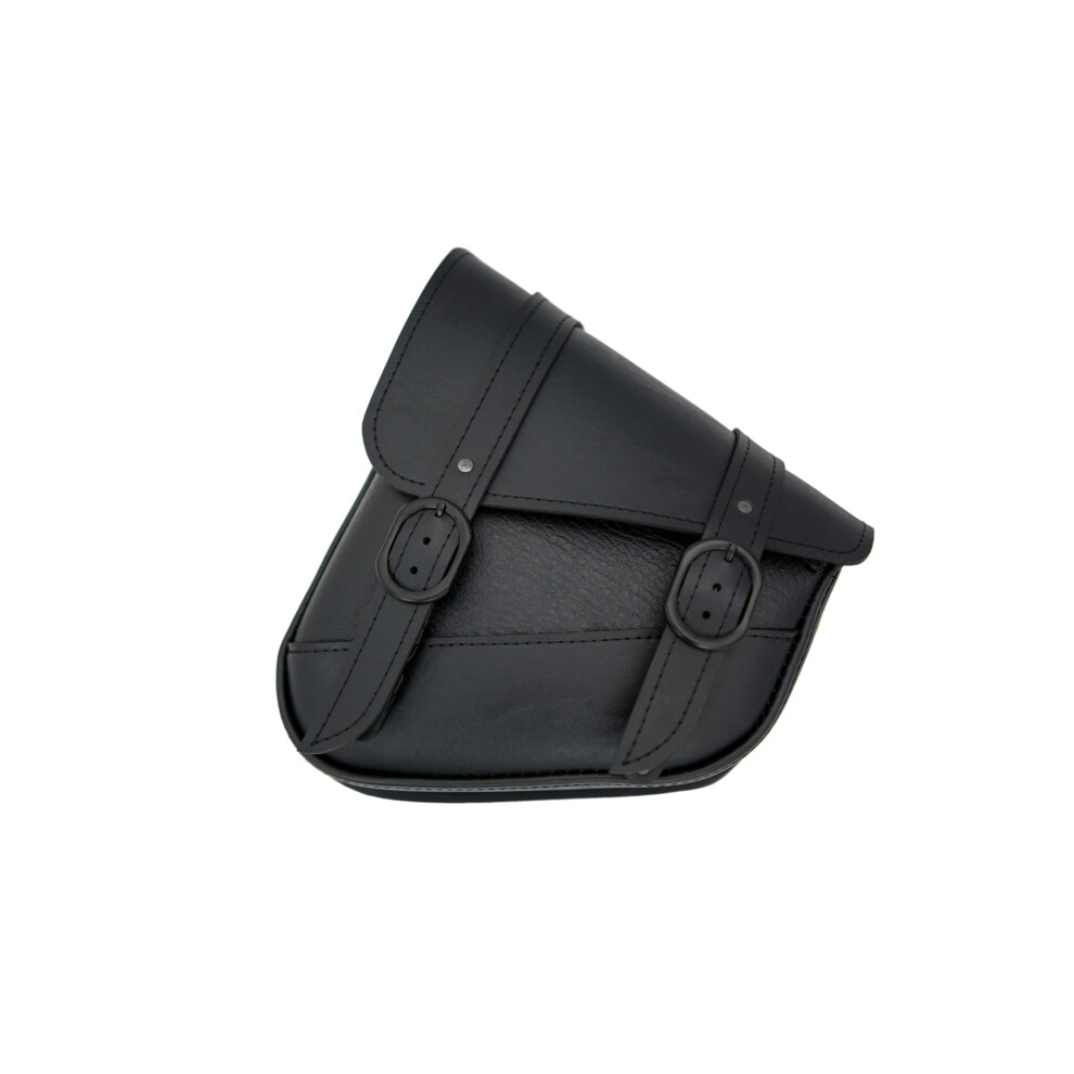 Dowco Willie & Max Black Jack Swingarm Bag - Black Buckle - Triangulat-image-OPC-PFPQ7KN-NEW