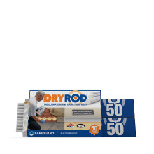Dryrod Damp Proofing Rods 150 Pack - BBA-Approved Rising Damp Treatment with 18m Coverage