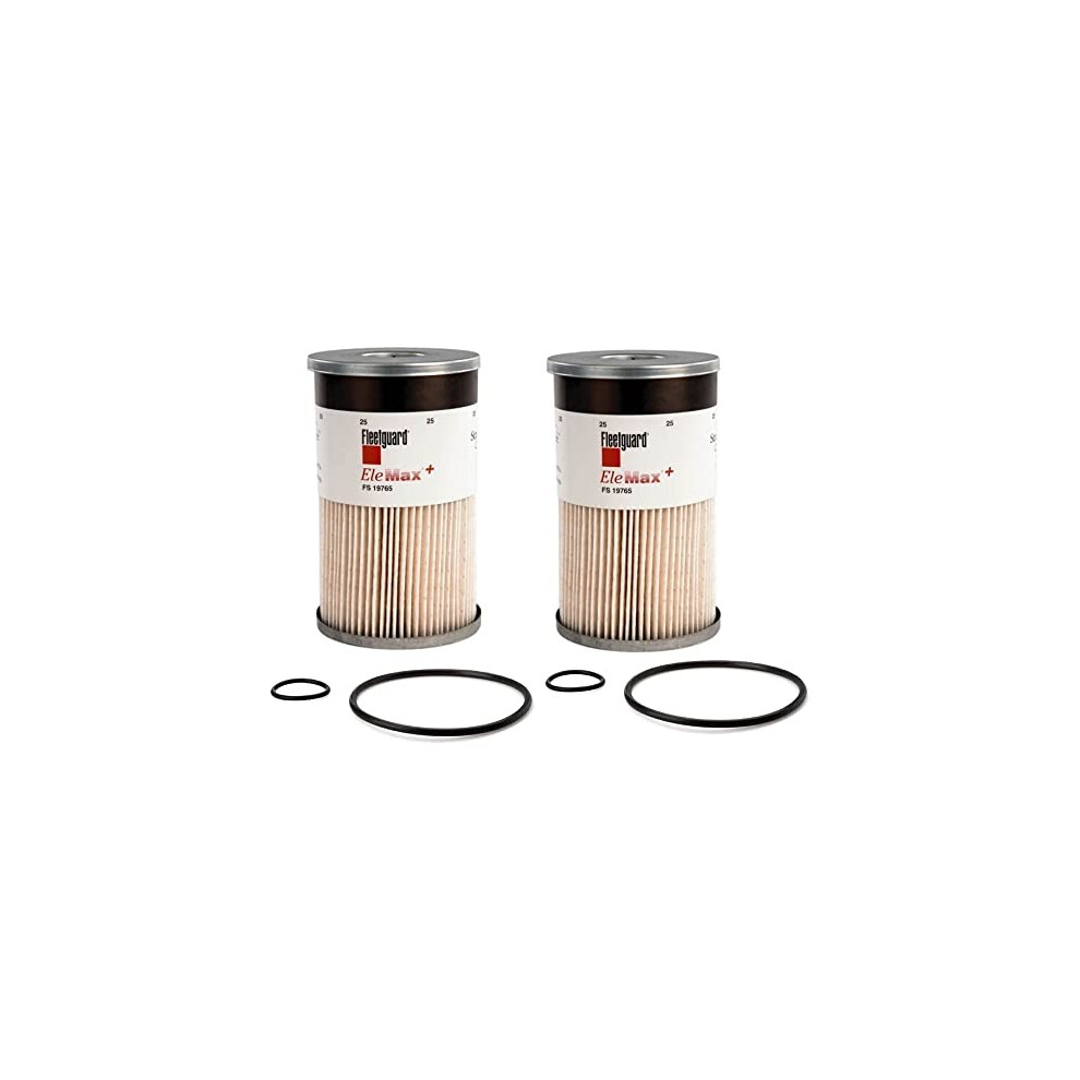 Fs19765 Fleetguard Fuel Water Separator (Pack Of 2) Replaces Baldwin 722649019426