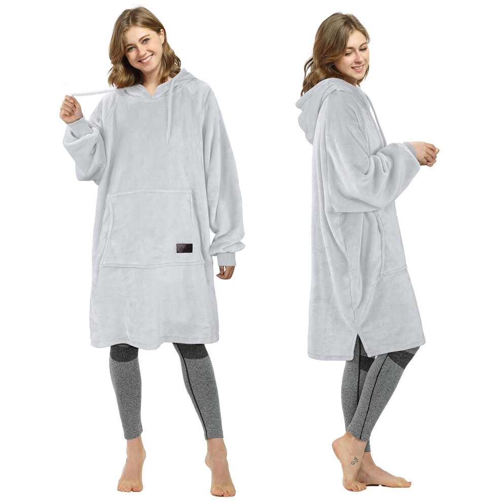 Sweat-shirt     capuche en peluche pour femme de Catalogne, pull-over d   contract    et confortable avec poche kangourou, confortable et doux