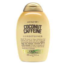 OGX Anti-caduta dei capelli + balsamo rinforzante alla caffeina al cocco con caffeina, olio di cocco ed estratto di caff? 13 Fl Oz