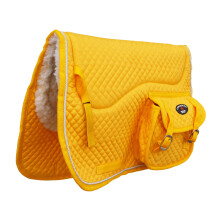CHALLENGER Horse 23""""x18"""" Sella inglese trapuntata imbottita multiuso