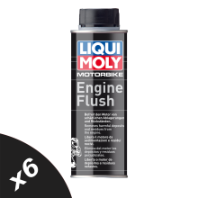 Liqui Moly 1657 Motorbike Engine Flush Cleaner Oil Additive 6x250ml