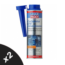 Liqui Moly MTX Carburetor Carb & Valve Cleaner Petrol Additive Treatment 2x300ml