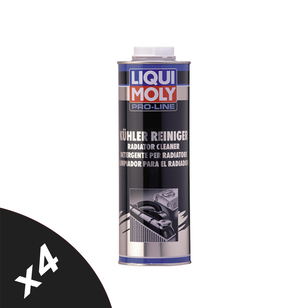 Liqui Moly 5189 Pro-Line Radiator Cleaner Coolant System Flush 4X1l 5056820532929