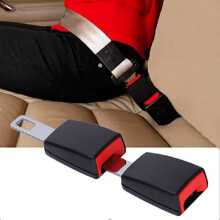2X Car Universal Safety Seat Belt Extension Auto Seat belt Buckle Clip