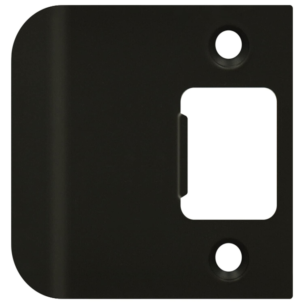 Nuk3y Sp225 Extended Lip Strike Plate (2-1/4"" X 2-1/4"" Oil Rubbed B 626143025832