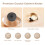 CLCTK 16 Pack Glass Cabinet Knobs and Pulls  Oval Crystal Knobs for Dresser Drawers  Matte Black Kitchen Cabinet Knobs Egg Shape 3