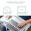 ROSSIE Home Premium Lap Desk από Ιθάκη Ξύλο με Υποστήριξη Πηχεών, Mouse Pad και Θήκη Κινητού 3