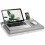 ROSSIE Home Premium Lap Desk από Ιθάκη Ξύλο με Υποστήριξη Πηχεών, Mouse Pad και Θήκη Κινητού 1