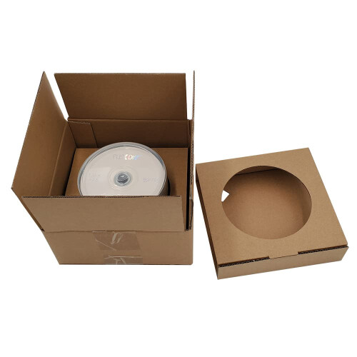 PlexDisc CD-R Κενές Δισκοί 700MB 52X Logo Top Εγγράψιμα Μέσα - 50 Τεμάχια Cake Box 2