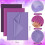 Plulon 60 ark halloween lilla silkepapir bulk 2