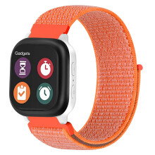 Mhunter Kids Replacement Watch Band kompatibel med Gizmo Watch 20mm Sport Hook Loop Nylon Watch Bands Strap kompatibel med Verizon Gizmo Watch 2