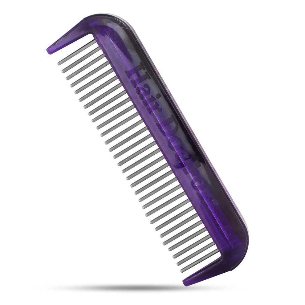 Haardokter Hair Doctor 4"" Mini Comb With Silky Smooth Rotating Teeth Reduces Ha