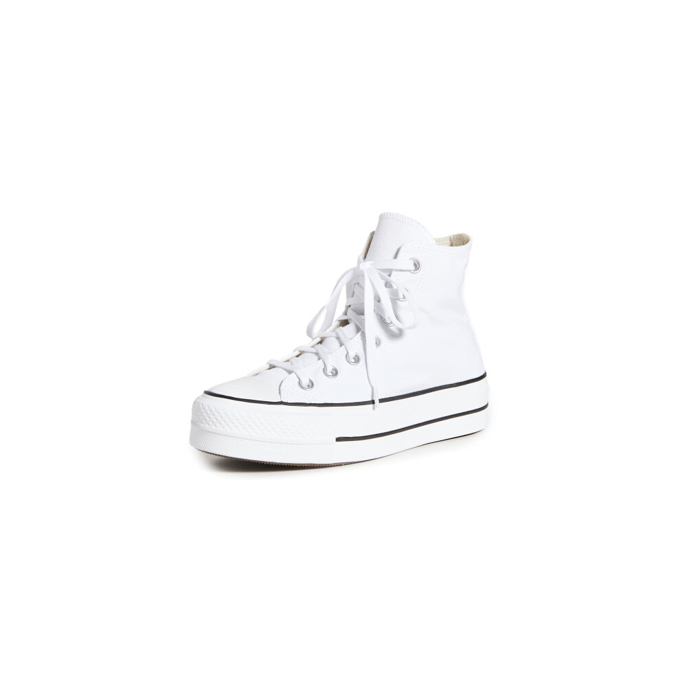Converse Chuck Taylora All Stara Lift Hi Bianco Ottico 5 B (M)-image