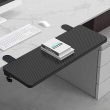 Siiboat Desk Extender 25,2"""" x 9,45"""" Ergonomick poctacov stolek prodluovac ramena Skldac prihrdka na klvesnici pro ctvercovou desku - uhlk