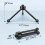 FIFINE FIFINE Tripod Stand for Desktop Microphone with Non-slip Rubber Feet 4