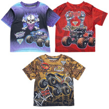 Monster Jam Zombie Son-uva Digger Mutt Camisetas Gráficas 3 Pack Niños 3T