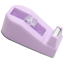Welstik Desktop Tape Dispenser Non-Skid Base til Packaging in Office Restaurant Flower Shop Cake Shop Purple Purple