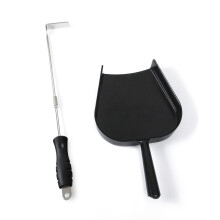 Ash Tool en Ash Pan passen op de Big Size Green Egg RVS Grill Cleaning Tools Set voor Big Green Color Egg Primo en andere Cha