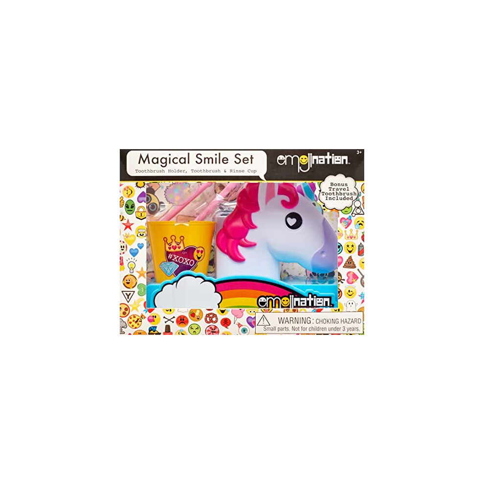 Dr Iak Na Zubn Kefku A Oplachovacia N Dobka Centric Beauty Unicorn Na Cesty S Magick M Smevom-image