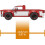 MEGA MEGA Hot Wheels Σετ Κατασκευής Αγωνιστικού Αυτοκινήτου, 83 Chevy Silverado με 89 Κομμάτια 4