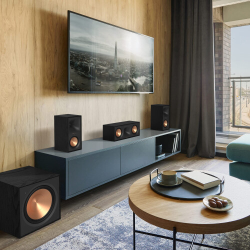 KLIPSCH klipsch Reference Next-Generation R-50M Horn-Loaded Bookshelf Speakers 1
