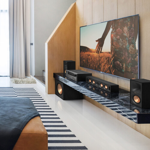 KLIPSCH klipsch Reference Next-Generation R-50M Horn-Loaded Bookshelf Speakers 2