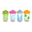 Nuby No Spill 3D Σημάδι Σουπίτσα με Μαλακή Υφή Flo, 12 Ουγγιές, Καρχαρίας 5