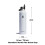 Hydro Flask Hydro Flask Standard Flex Straw Cap White 24 Oz 4
