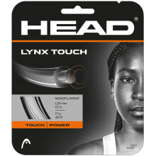 HEAD Lynx Touch (17-1.25mm) String Set  Transparent Black