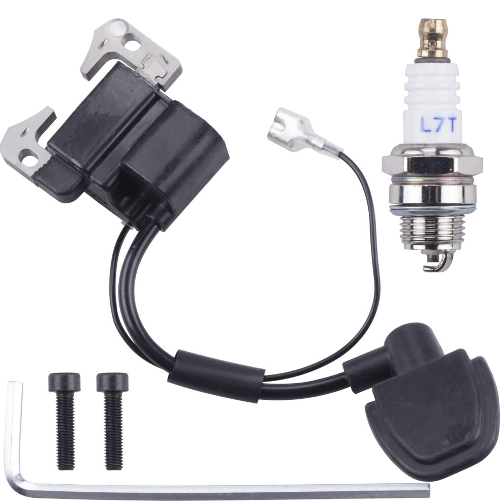 JINGKE 2-Stroke Engine Ignition Coil for 33cc 43cc 47cc 49cc 50cc Mini