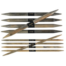 Lykke Driftwood de 8 inci de tricot dublu cu pinten set de 5 (SUA 3/3,25mm)