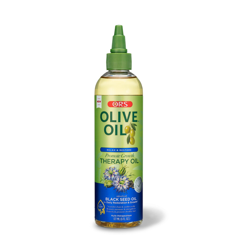 Ors Olive Oil Relax & Restore Promote Growth Therapy Oil, 6Oz