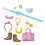Barbie Set da Viaggio Barbie con 11 Accessori per Raccontare Storie 1