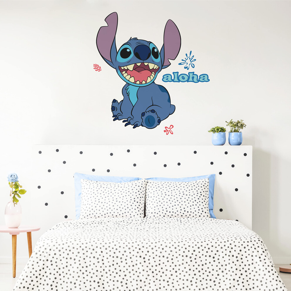 Roommates Disney Stitch Giant Peel & Stick Wall Decals By Rmk5110gm