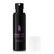 Svart utstrlning matt instllning spray matt